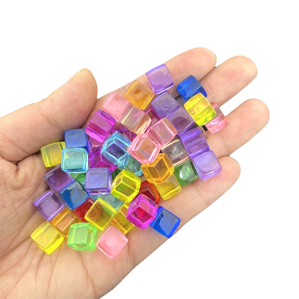 Board Game Root - 100Pcs/Set 8mm Transparent Square Corner Cube