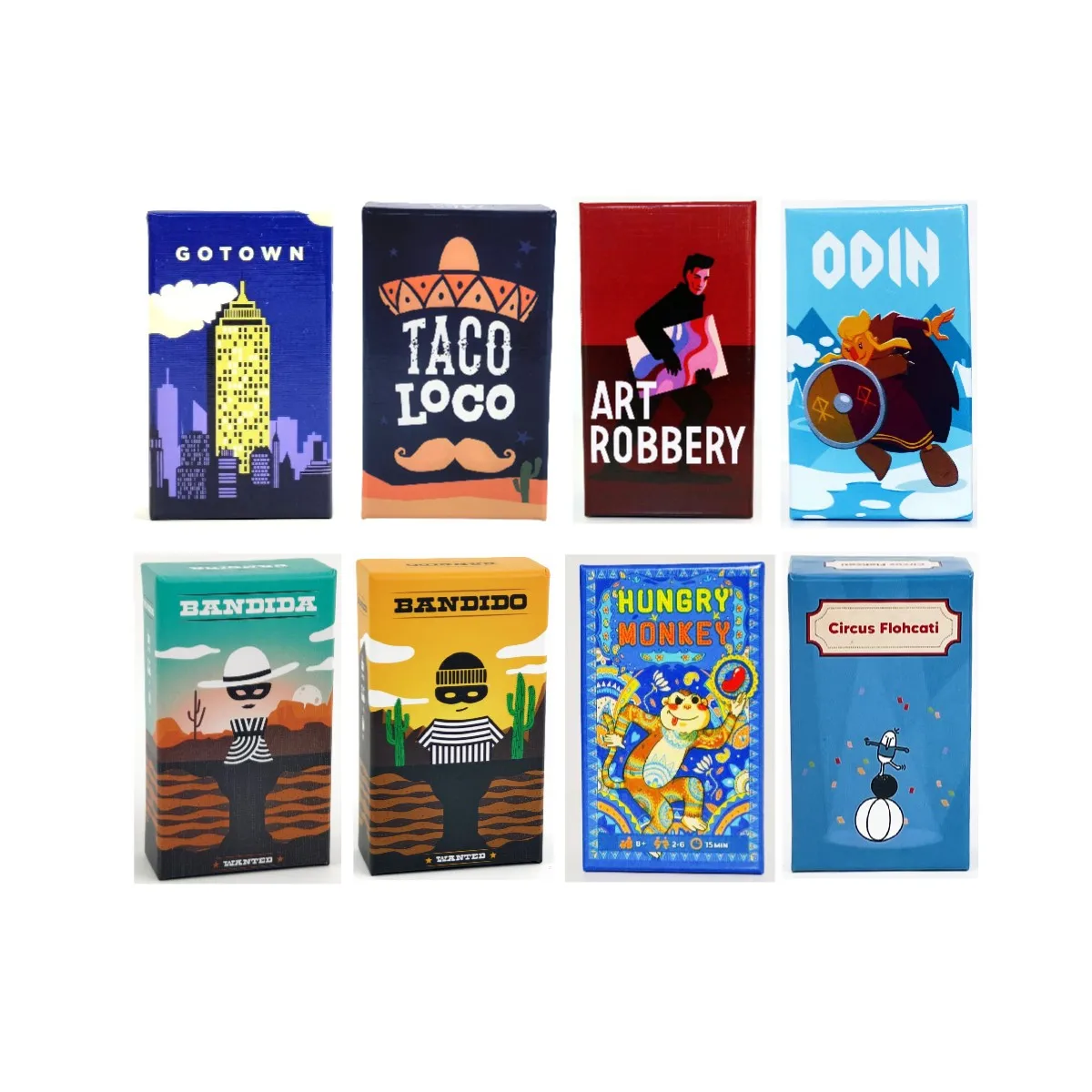 Hot Games - Taco Loco Card Gam - Board Game Root recension och pris