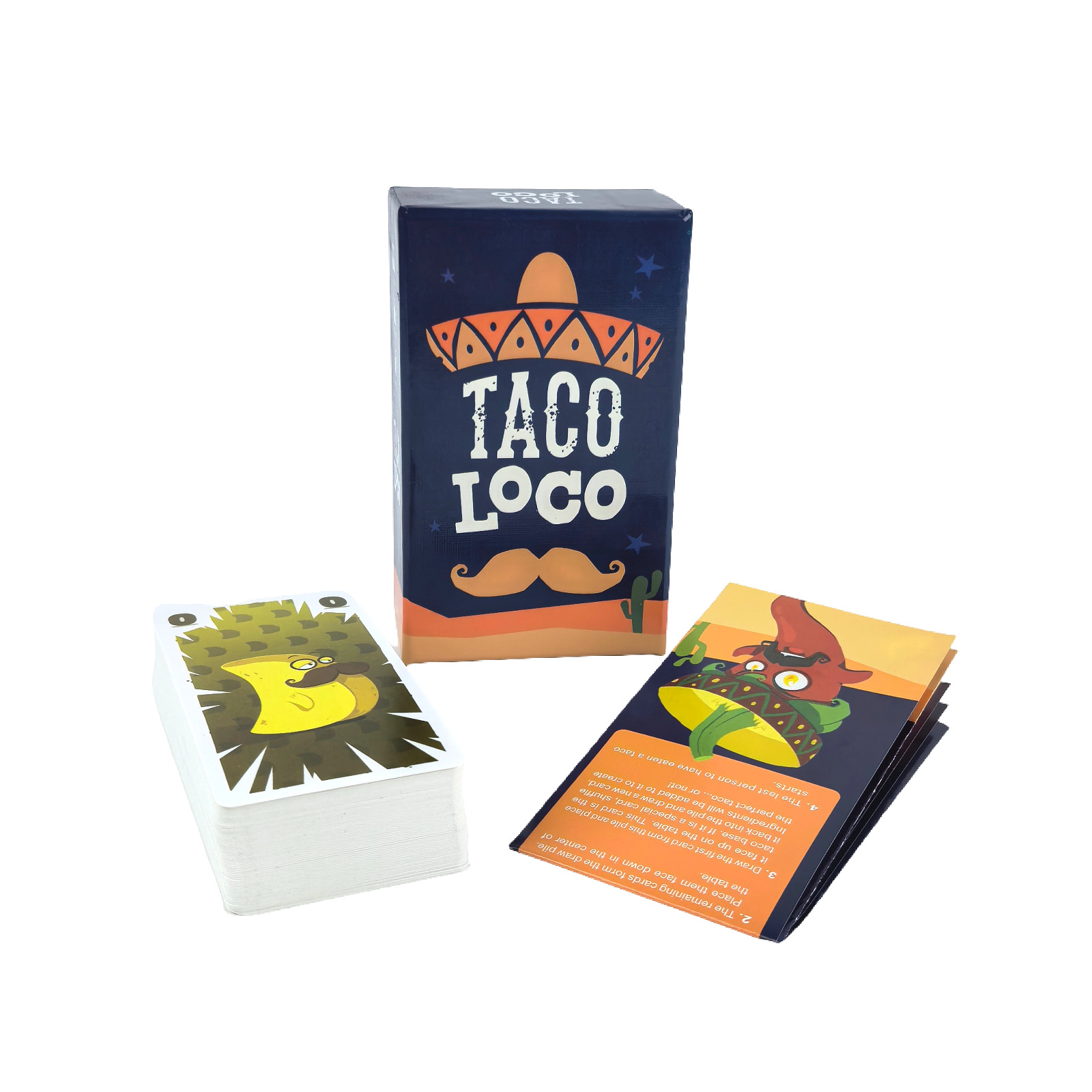 Hot Games - Taco Loco Card Gam - Board Game Root recension och pris
